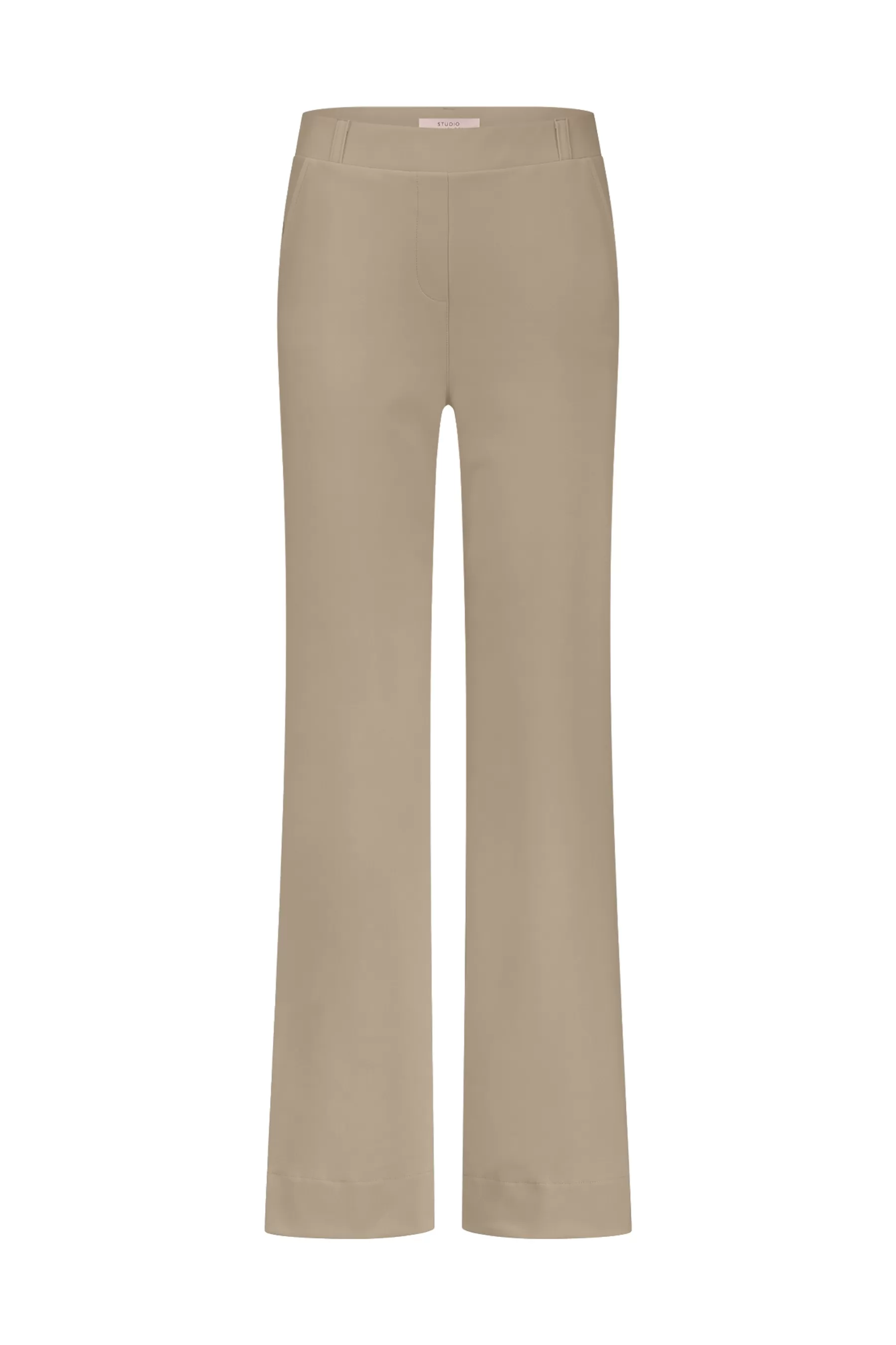 Studio Anneloes Broeken<Lexie bonded trousers - latte