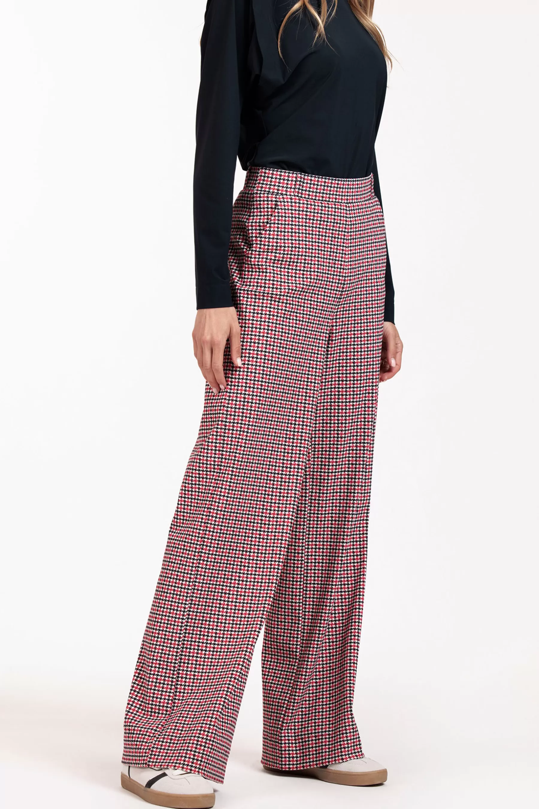 Studio Anneloes Broeken<Lexie check trousers - multi color