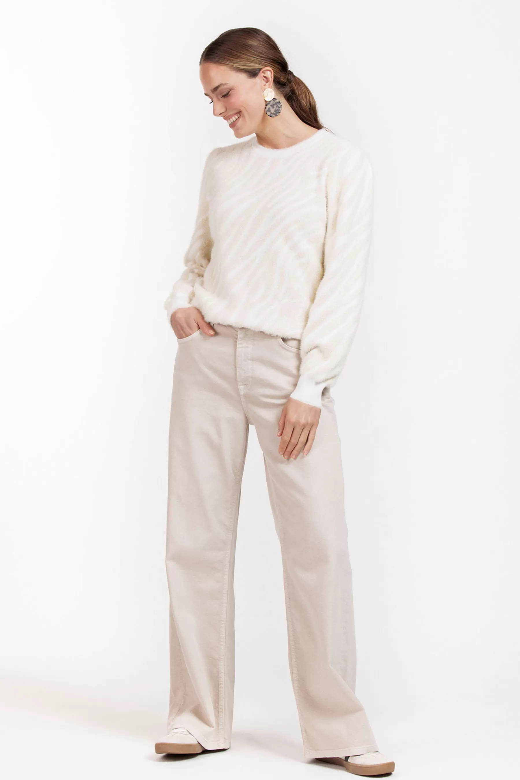 Studio Anneloes Broeken<Lexie denim trousers - kit