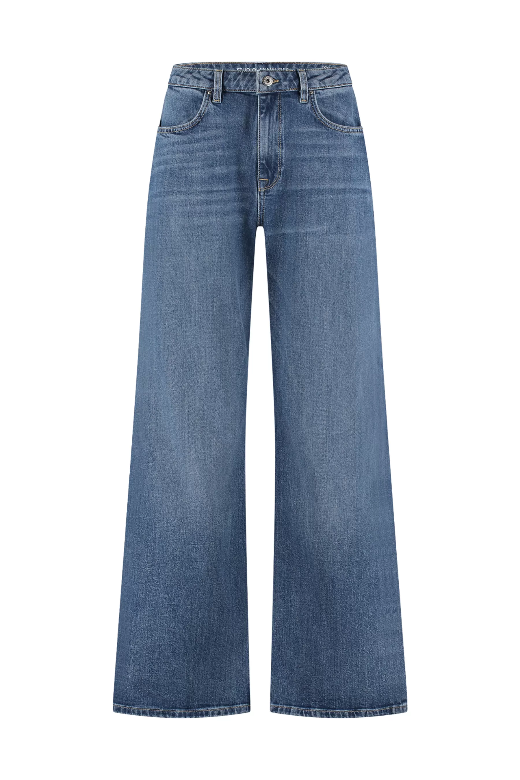 Studio Anneloes Broeken<Lexie denim trousers - mid jeans