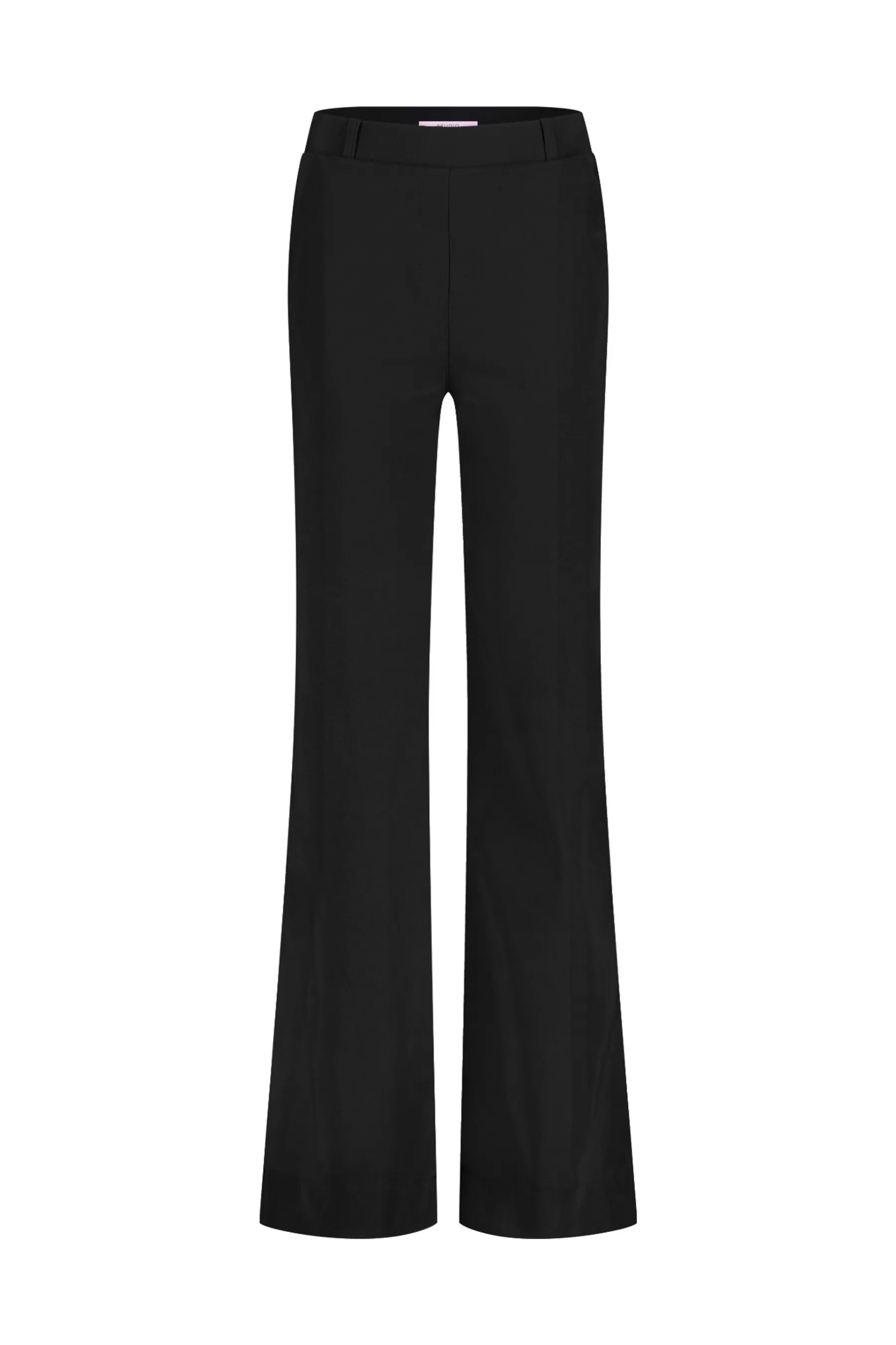 Studio Anneloes Broeken | Broeken - Extra Lang<Lexie LONG bonded trousers - black