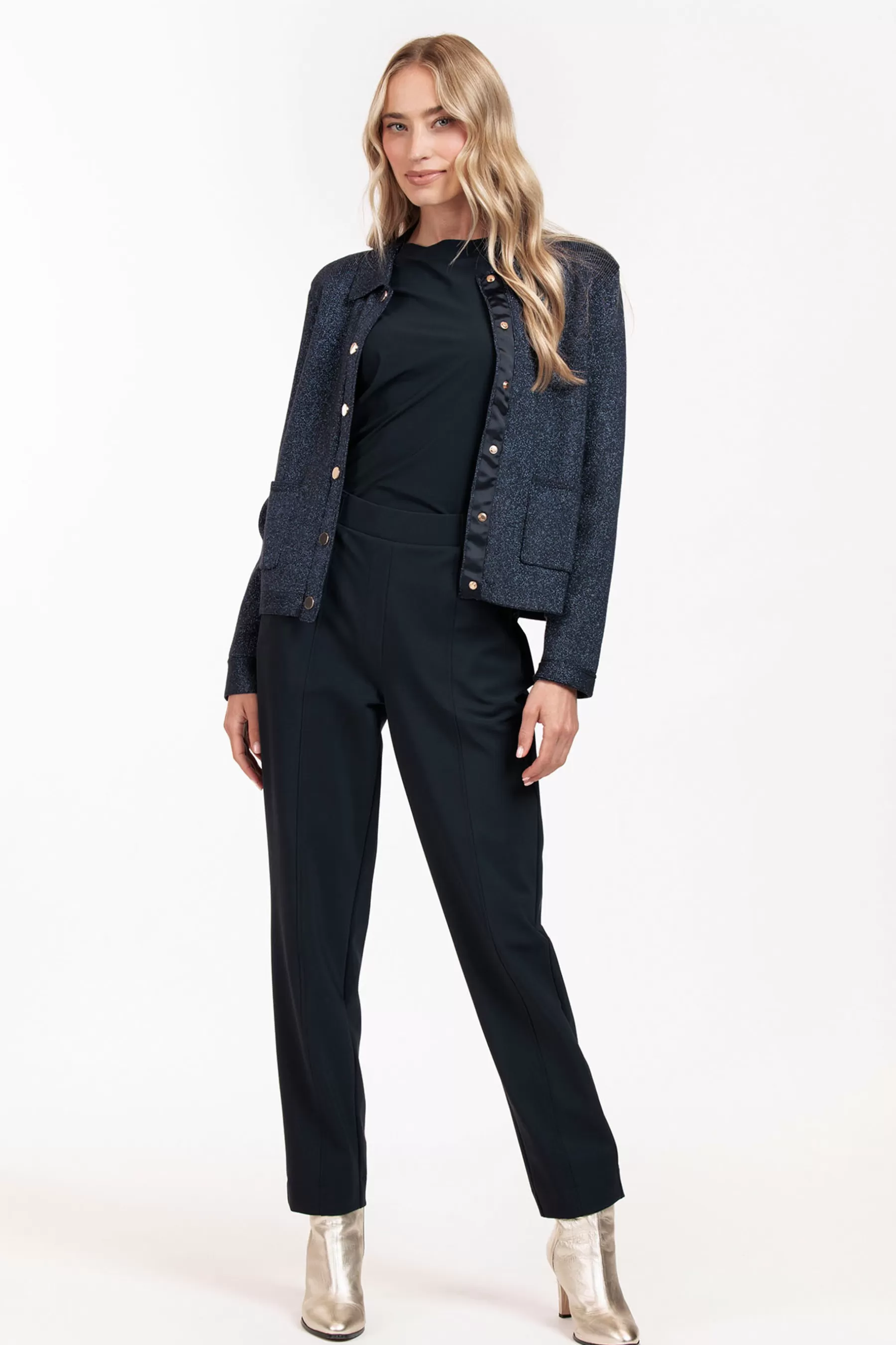 Studio Anneloes Broeken<Luca trousers - dark blue