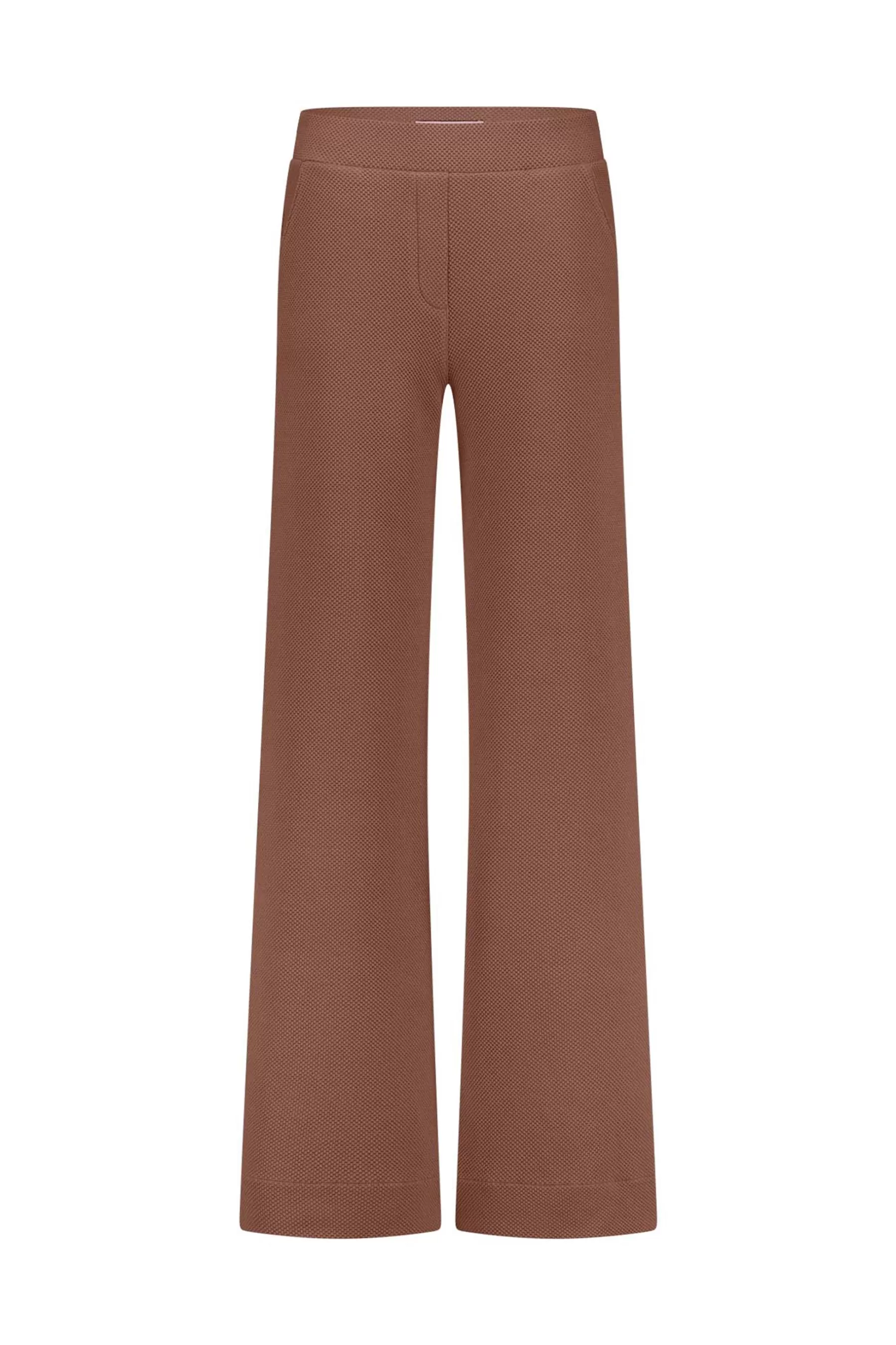 Studio Anneloes Broeken<Luz honeycomb trousers - chocolate