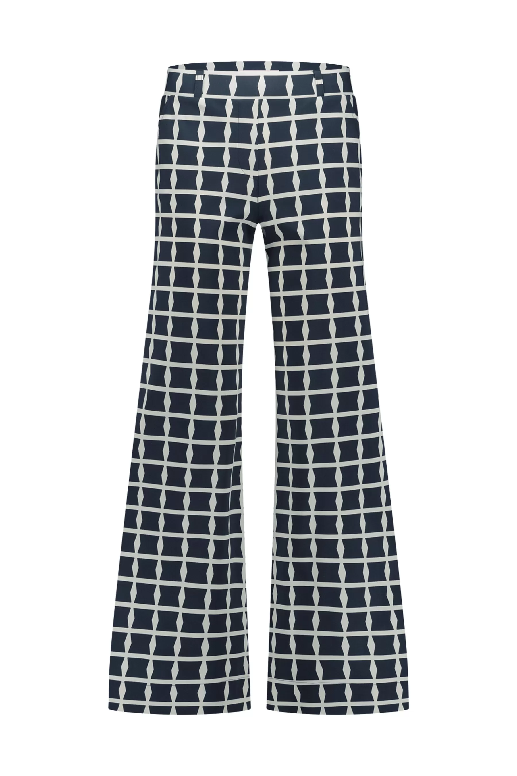 Studio Anneloes Broeken<Luz squares trousers - dblue/kit