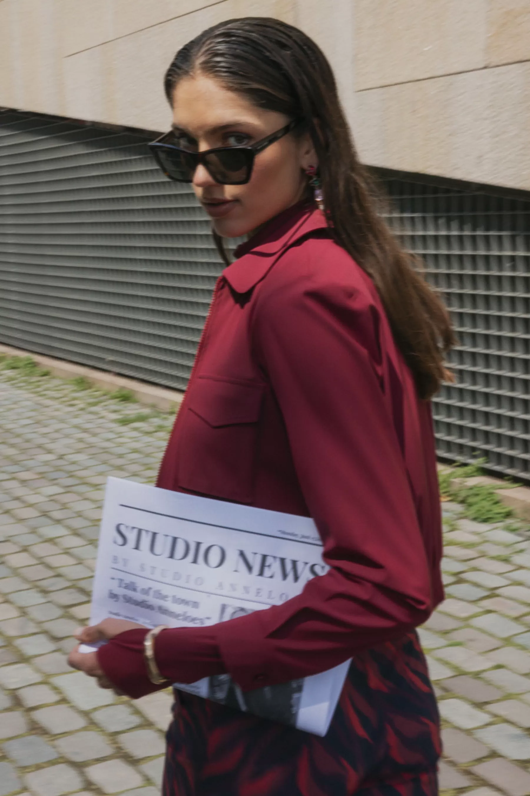 Studio Anneloes Blazers & Jasjes | Jassen<Mabel bomber jacket - merlot