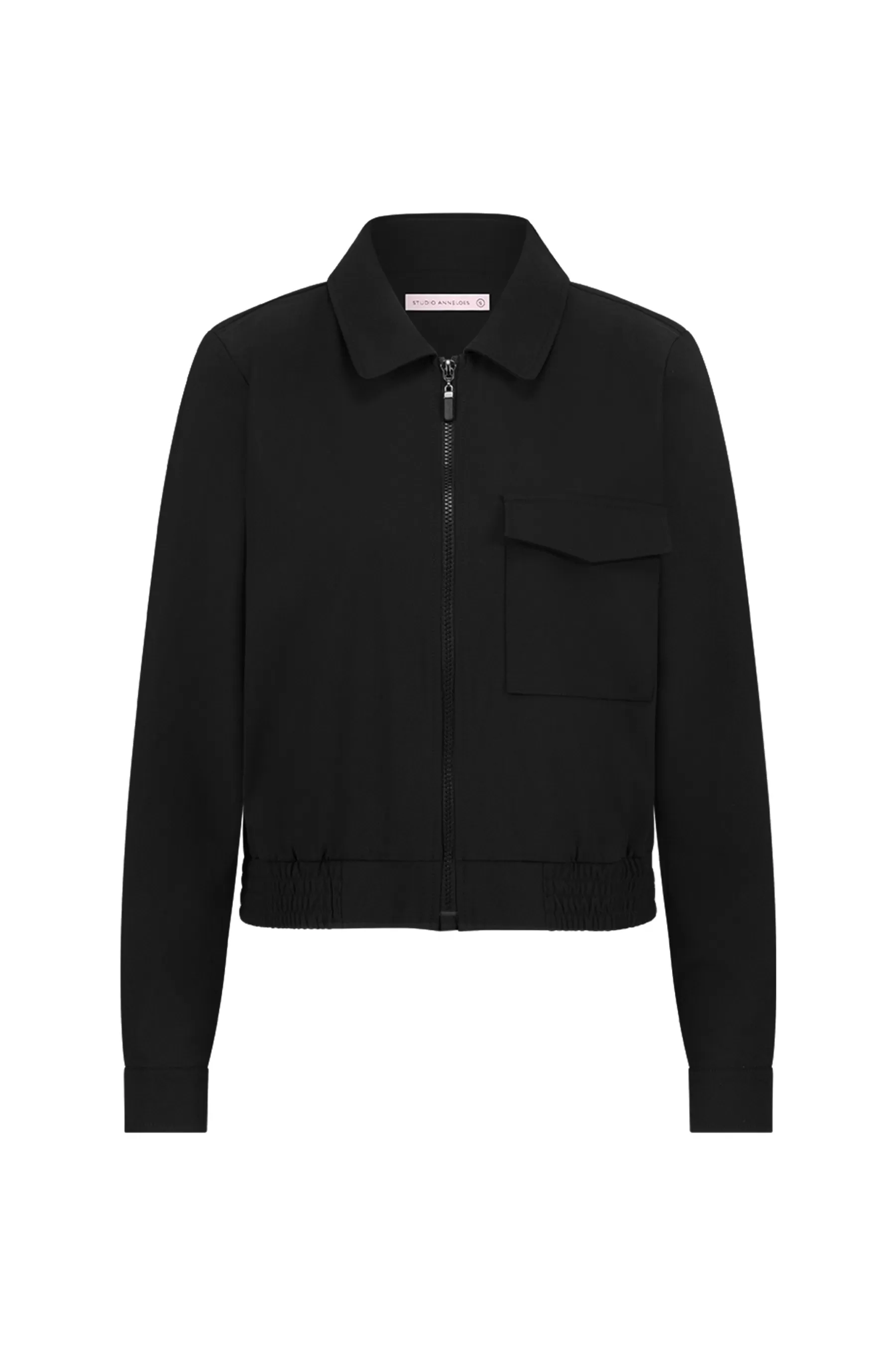 Studio Anneloes Blazers & Jasjes | Jassen<Mabel tape jacket - black