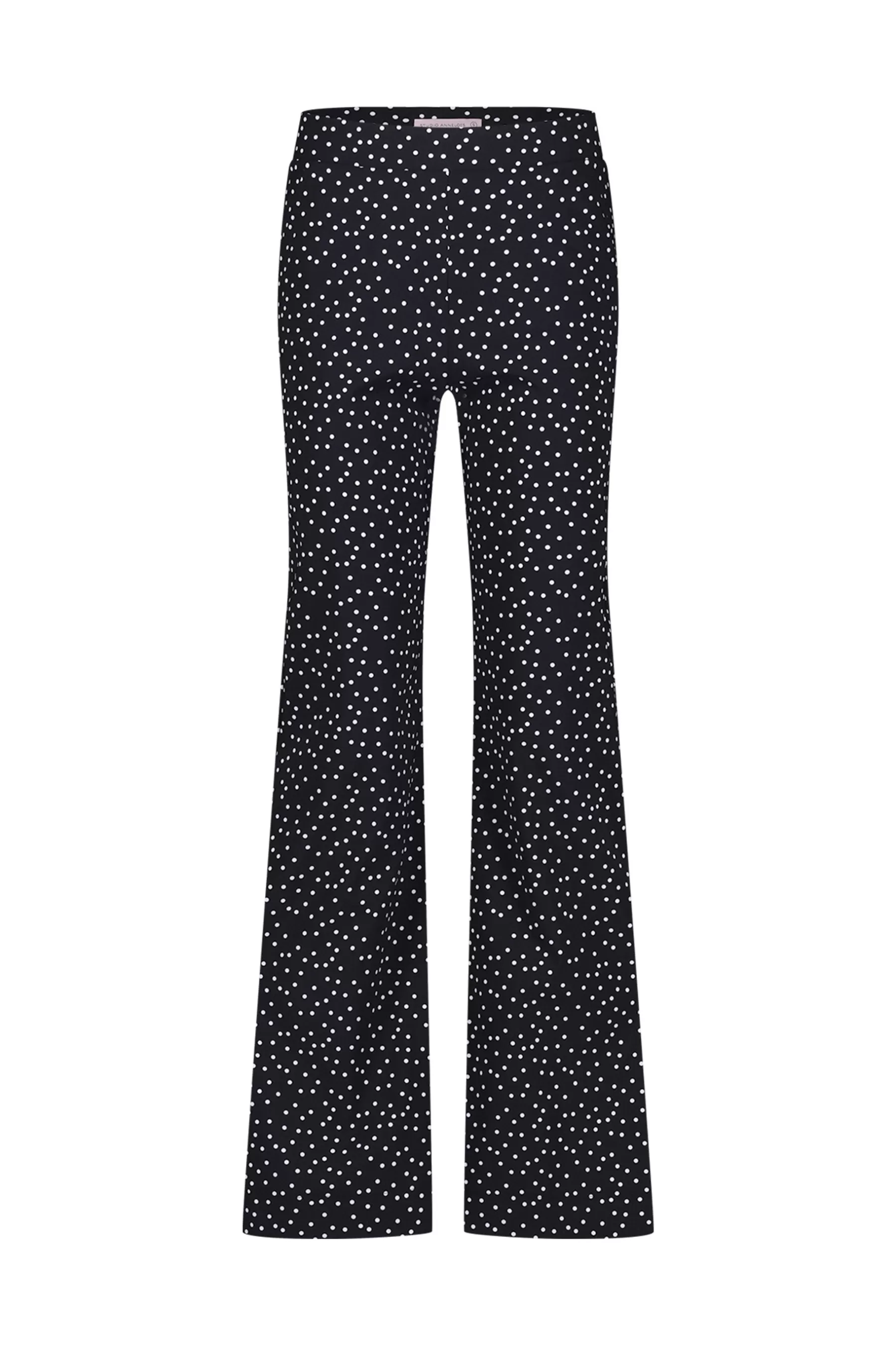 Studio Anneloes Broeken<Marilon irr dots trousers - black/off white