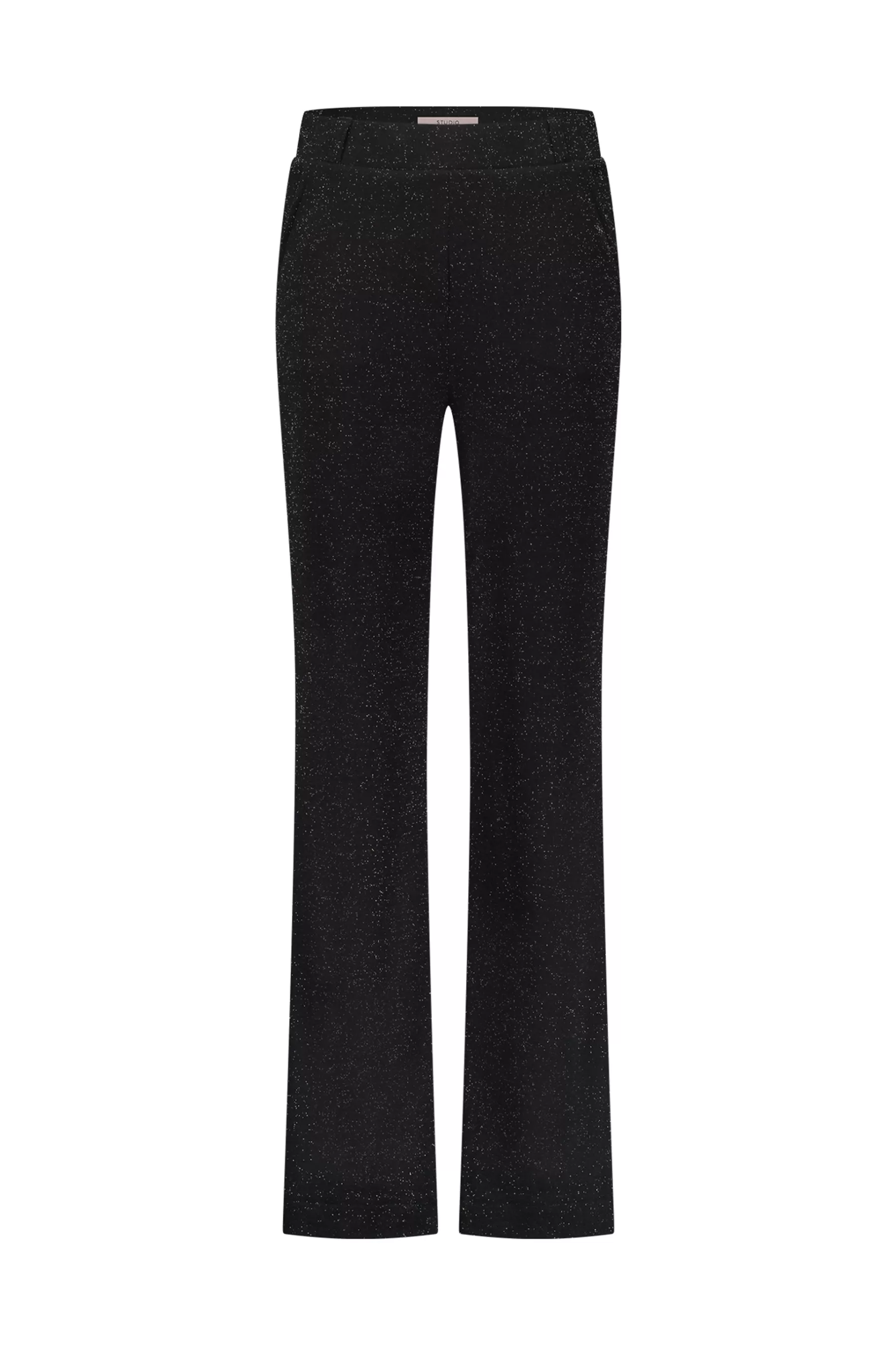 Studio Anneloes Broeken<Marilon sparkle trousers - black