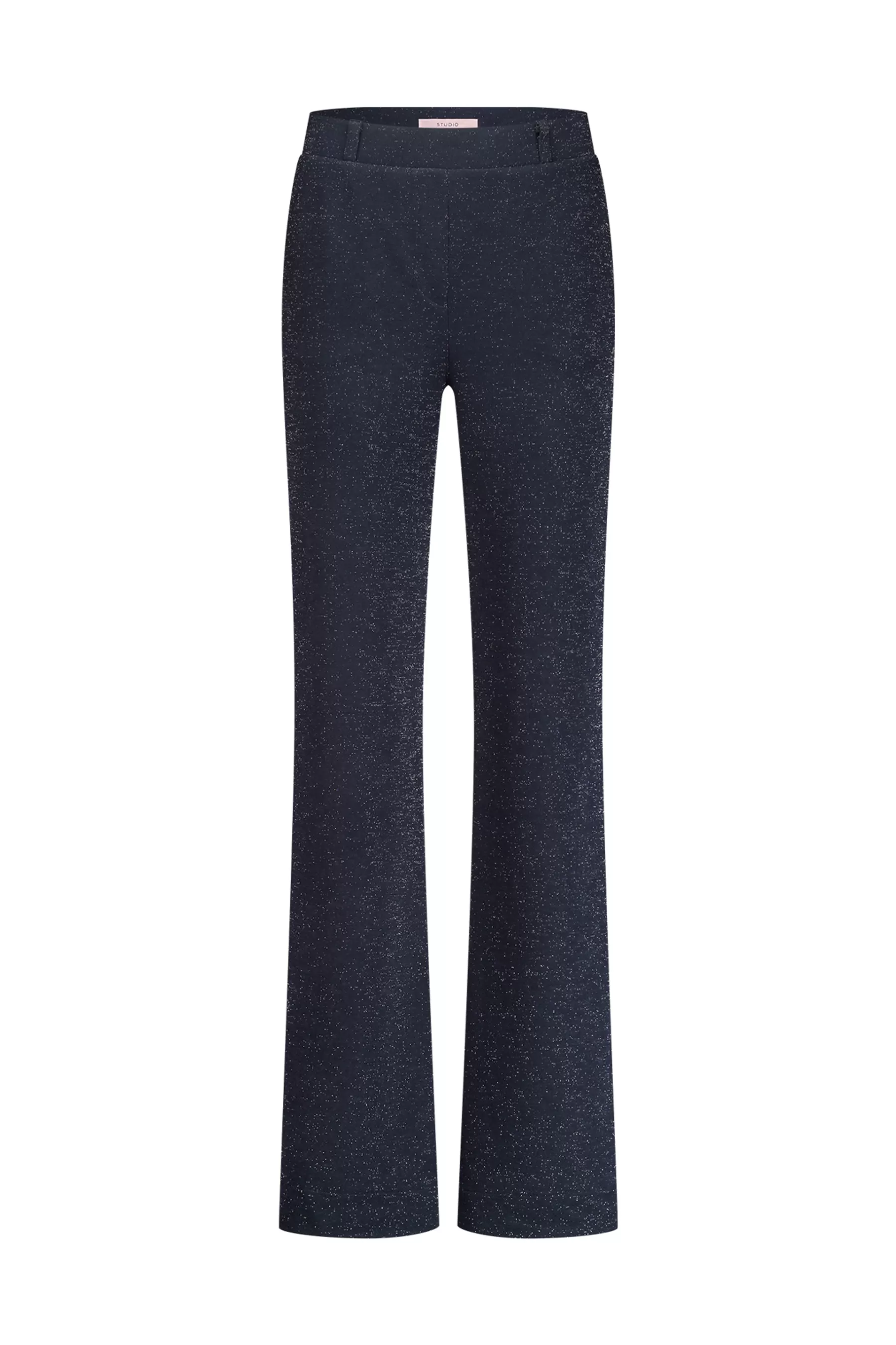 Studio Anneloes Broeken<Marilon sparkle trousers - dark blue