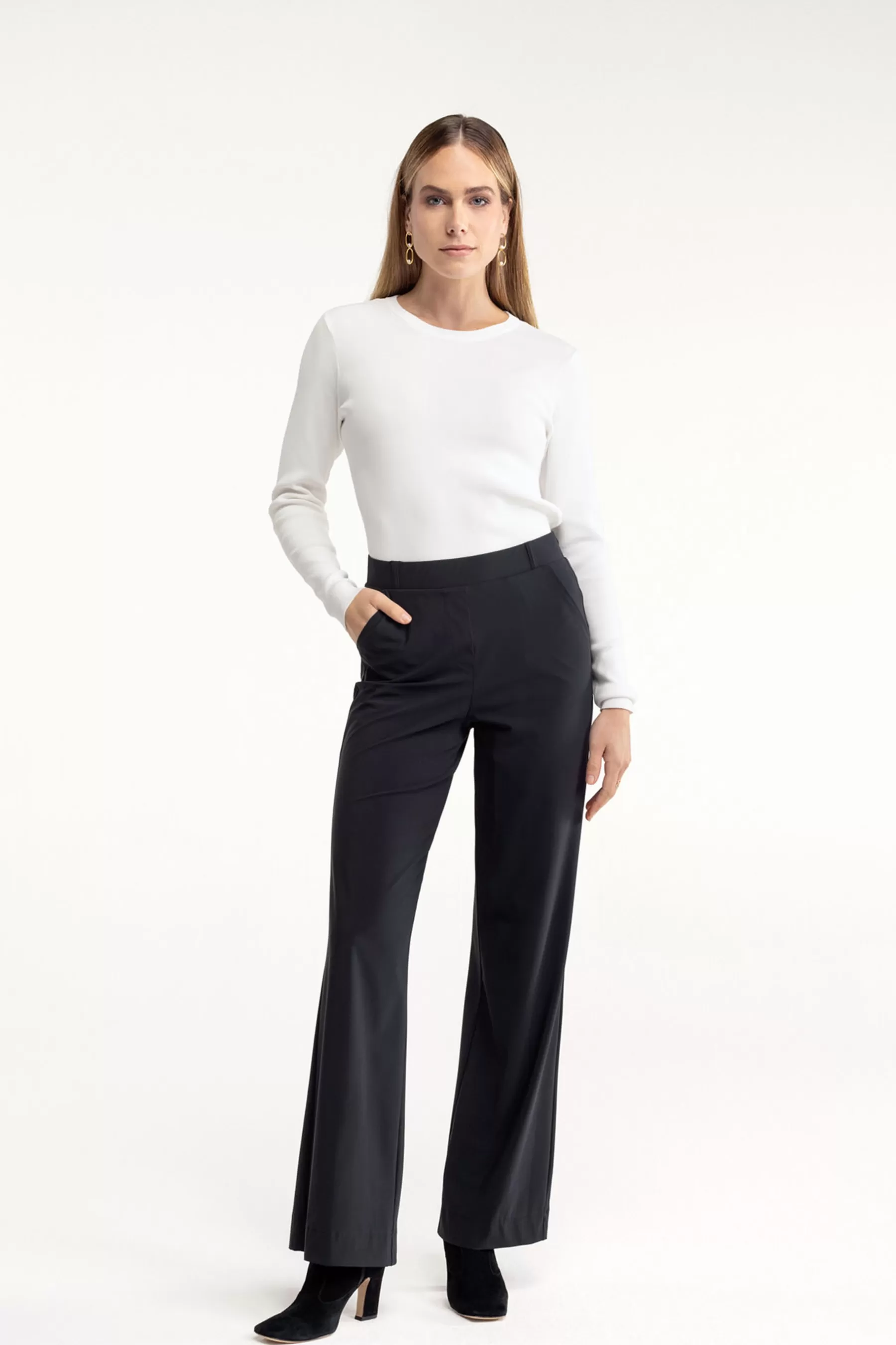 Studio Anneloes Broeken | Essentials<Marilon Trousers - black