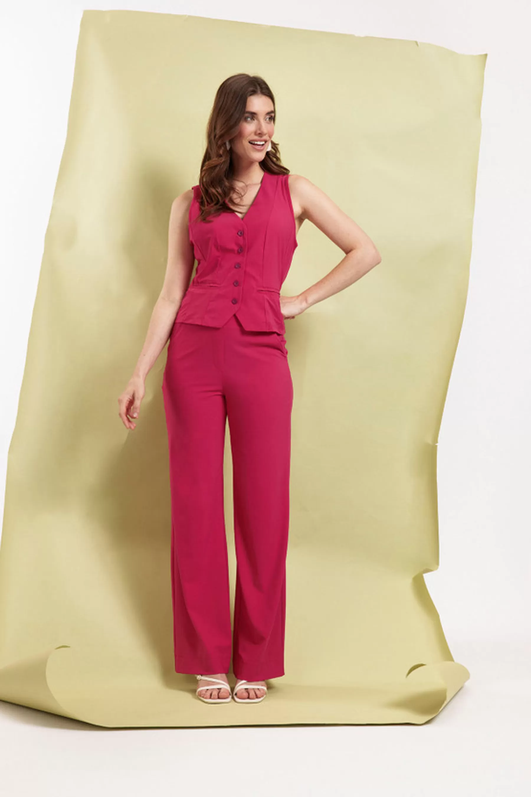 Studio Anneloes Broeken<Marilon trousers - cherise