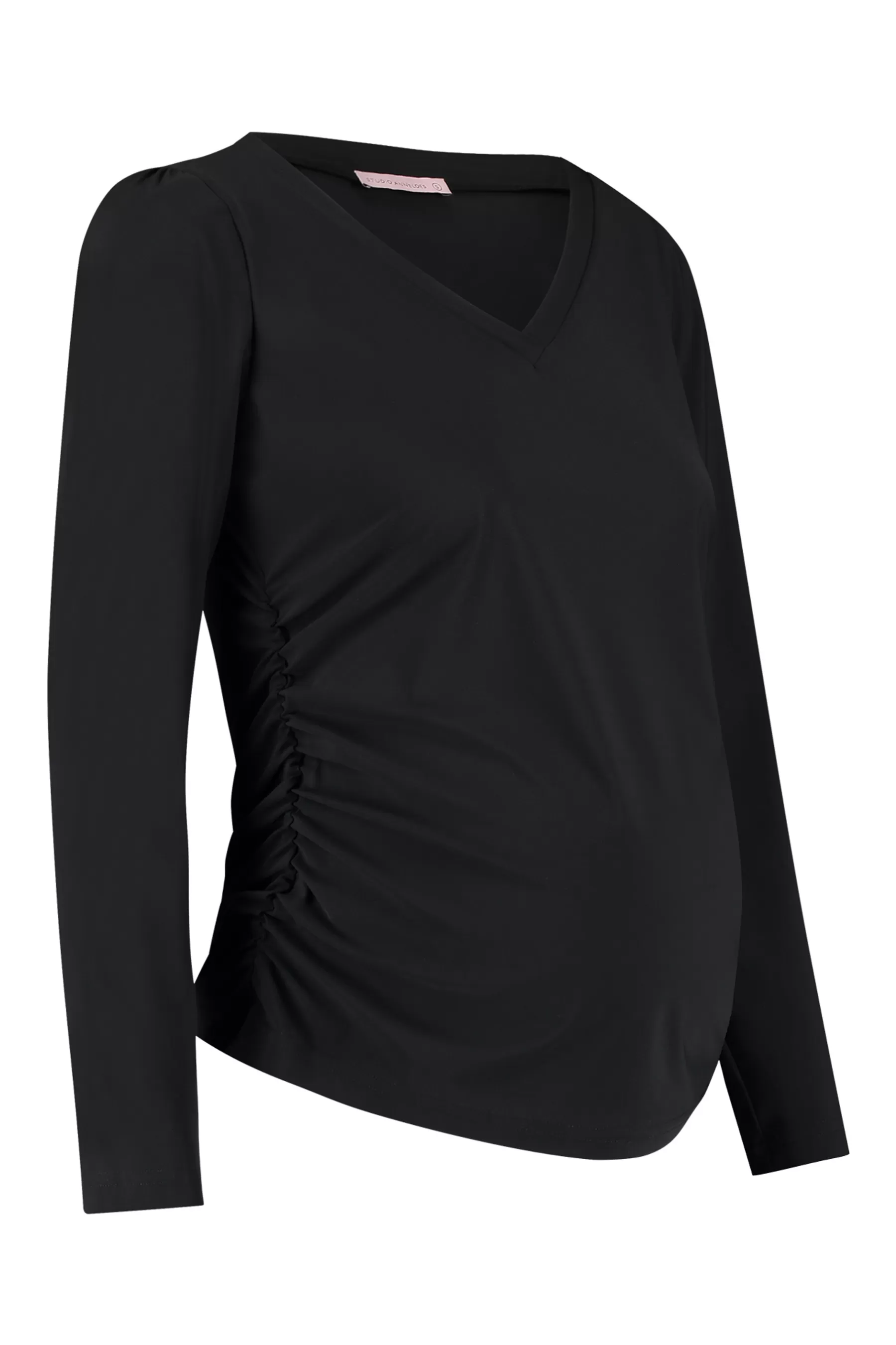 Studio Anneloes Shirts & Tops | Essentials<Maternity shirt - black