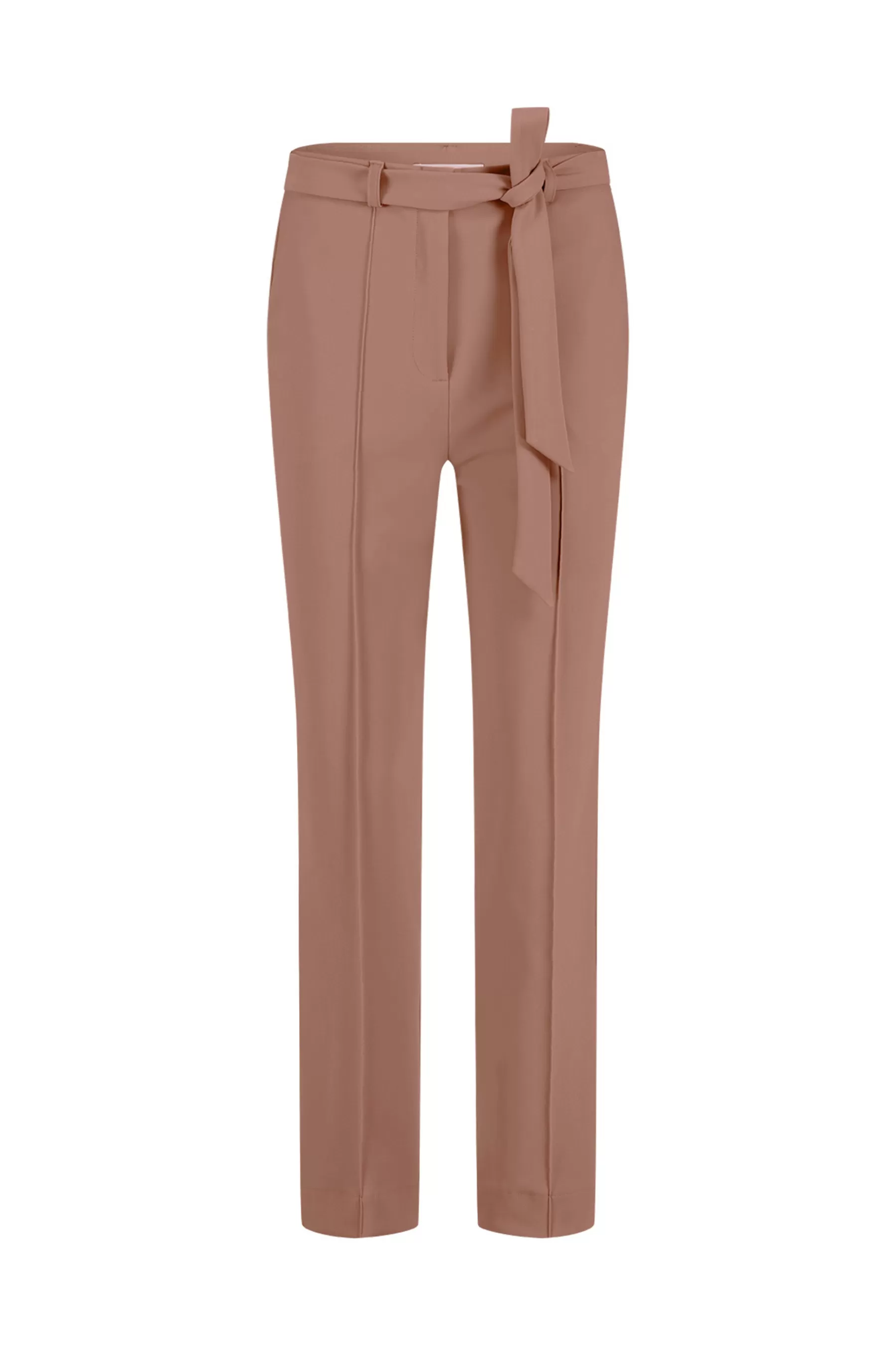 Studio Anneloes Broeken<May bonded trousers - chocolate