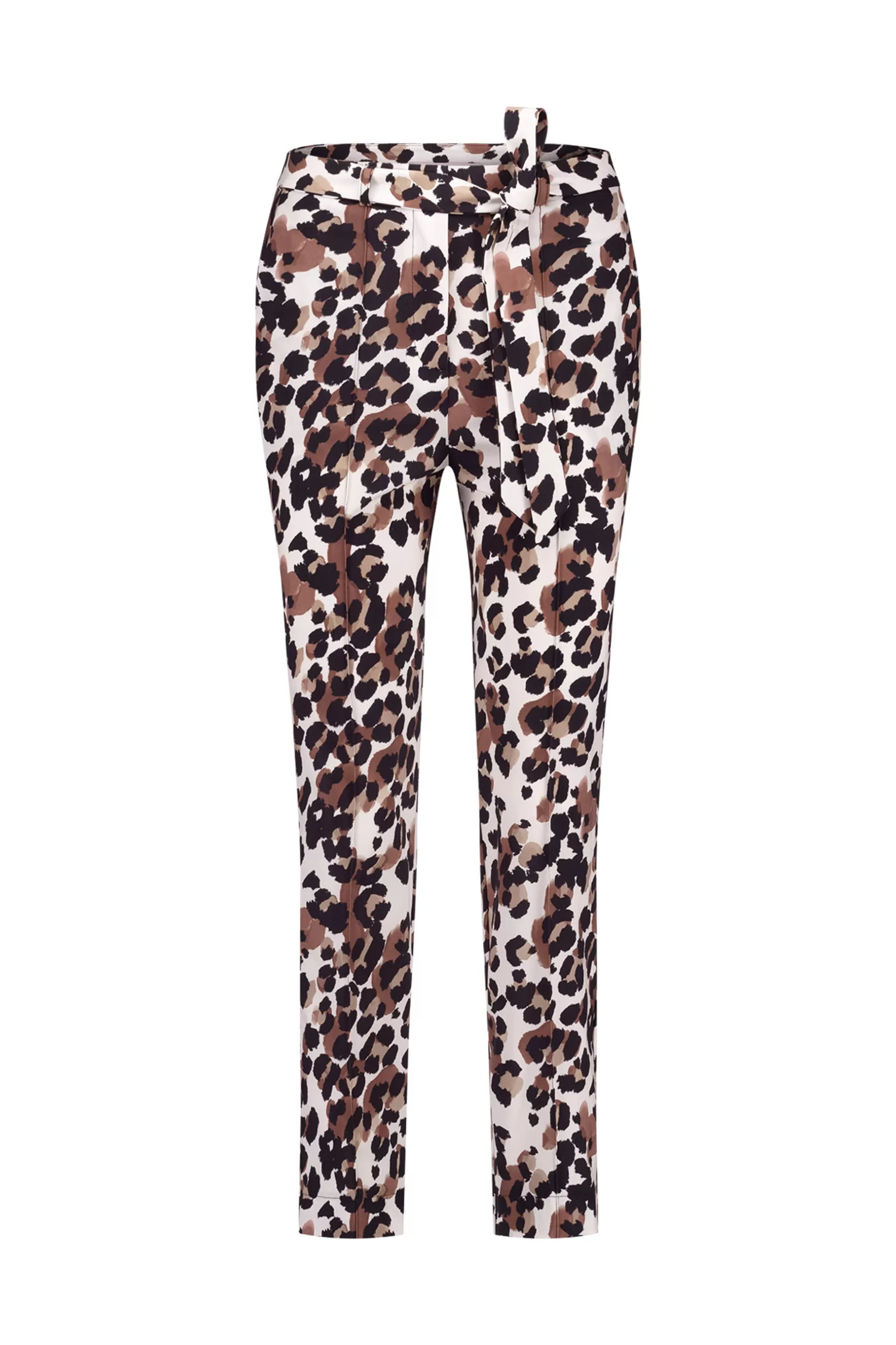 Studio Anneloes Broeken<May leopard trousers - kit/chocolate