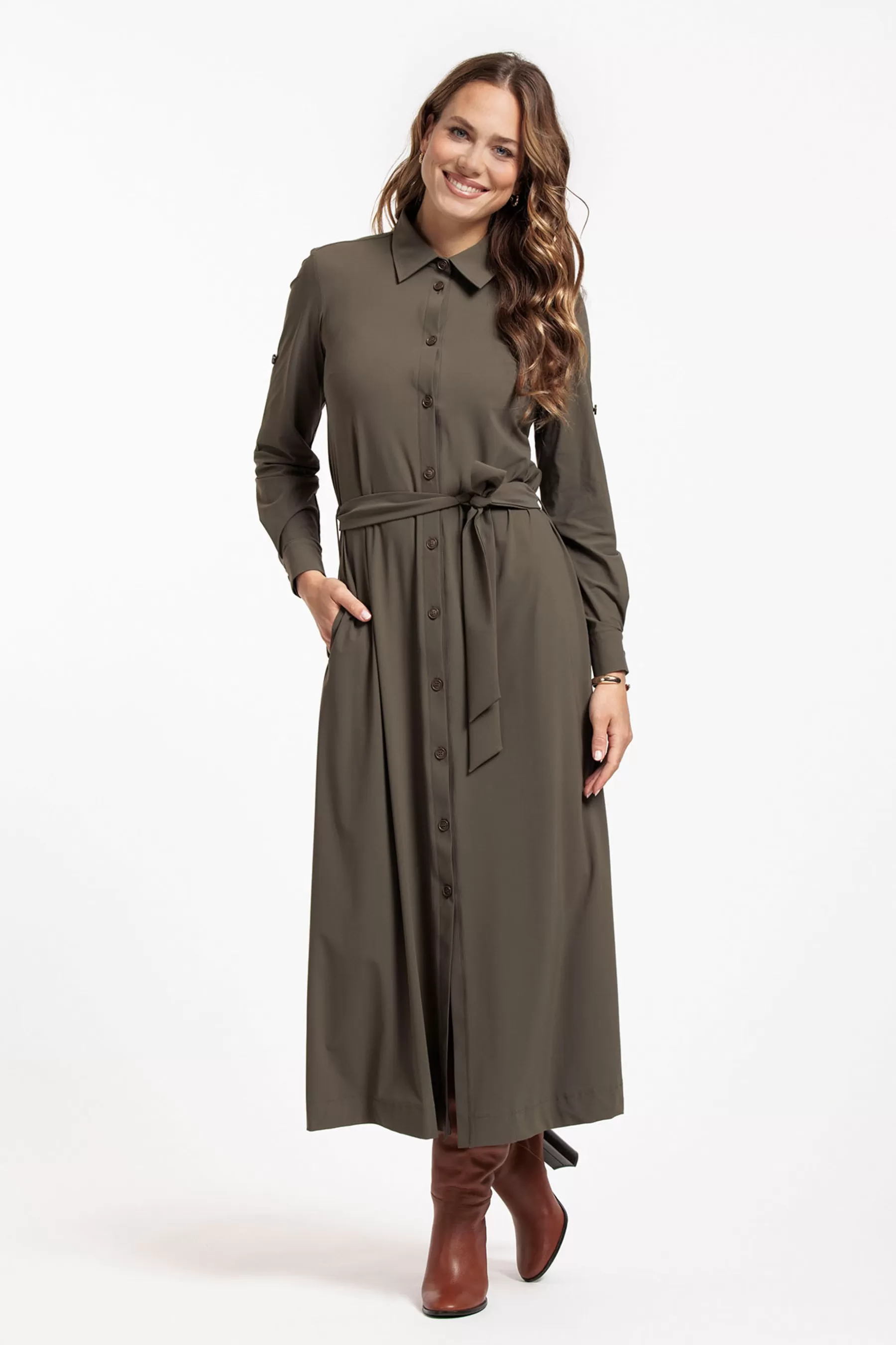 Studio Anneloes Jurken & Rokken<Melissa dress - new army