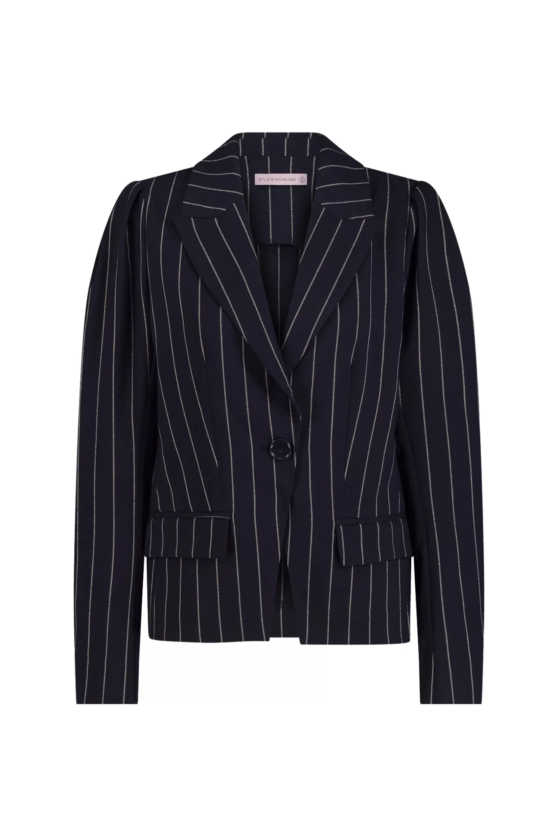 Studio Anneloes Blazers & Jasjes<Mirelle gold pinstripe blazer - darkblue/gold