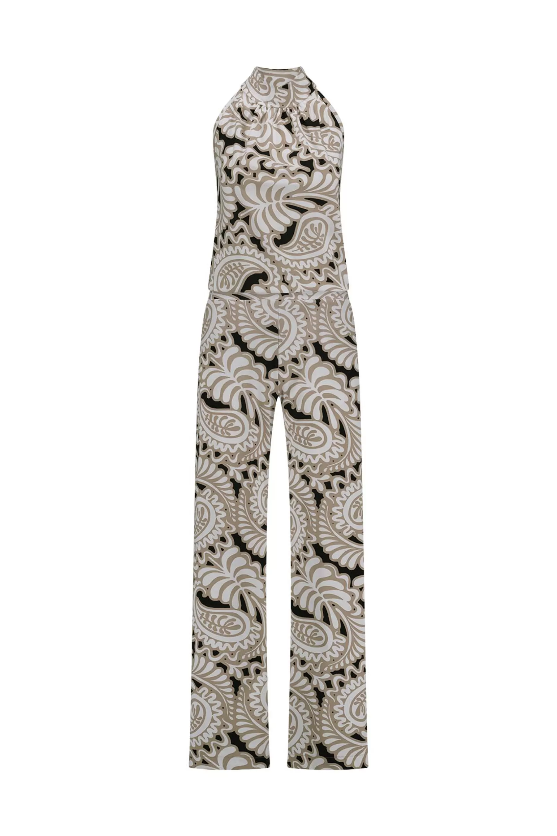 Studio Anneloes Jumpsuits<Monica paisley jumpsuit - offwhite/clay