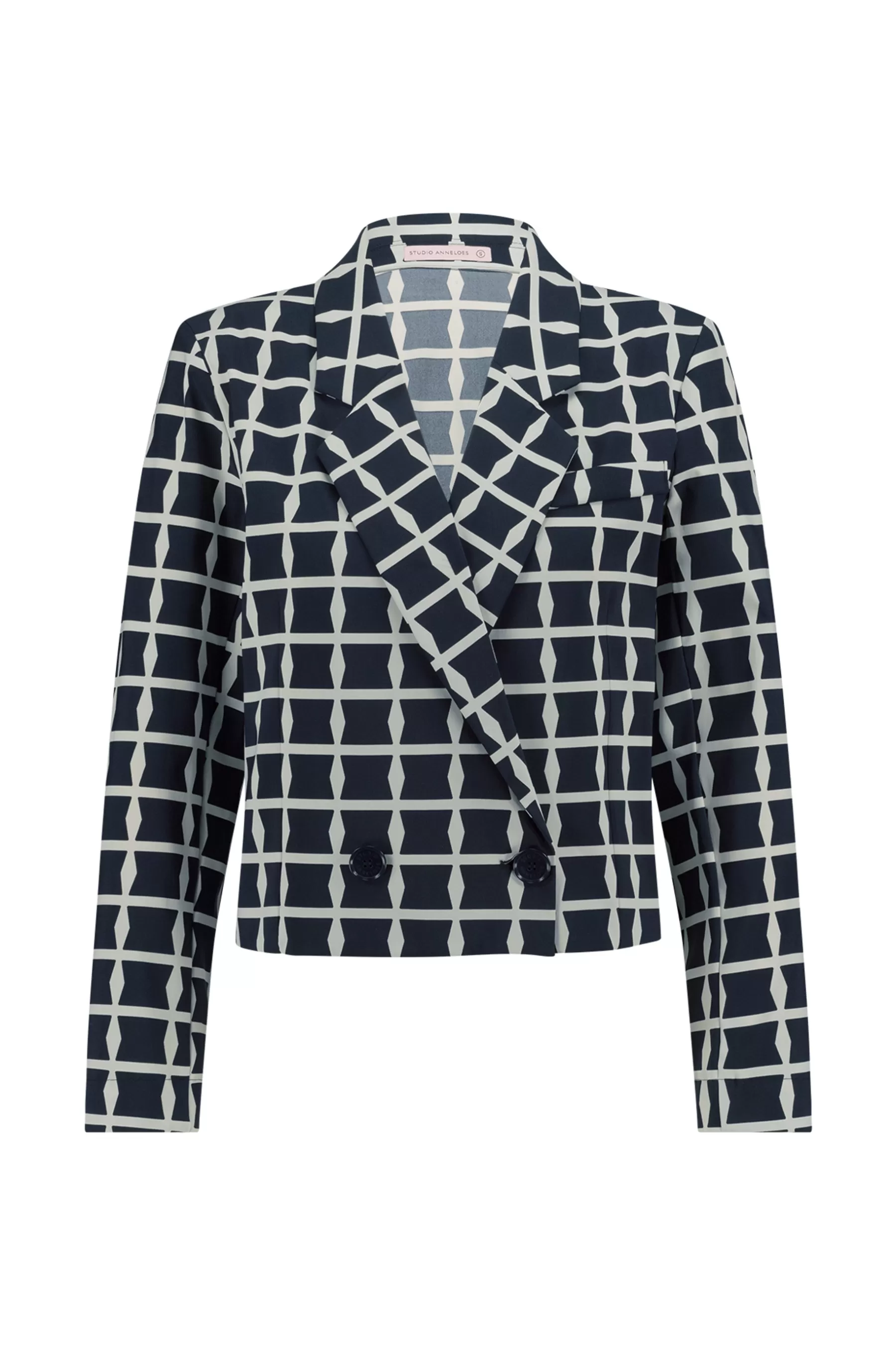 Studio Anneloes Blazers & Jasjes<Ocean squares blazer - dblue/kit