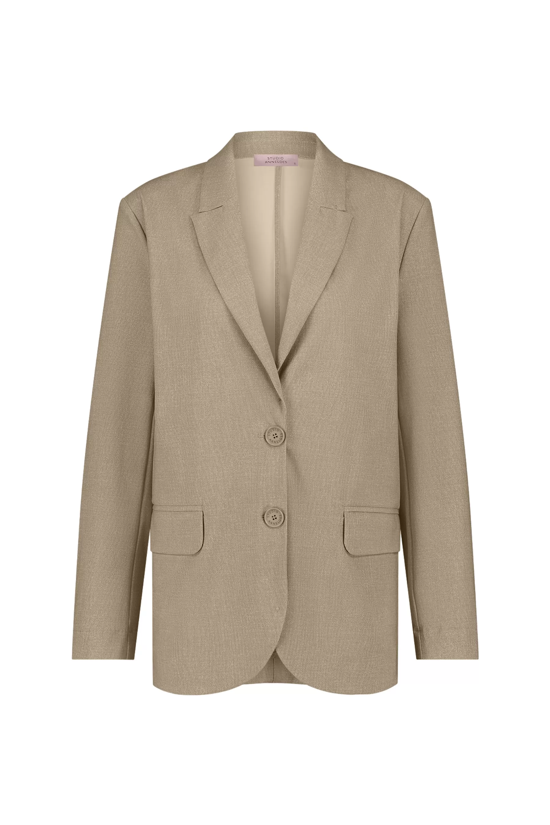 Studio Anneloes Blazers & Jasjes<Opal structure blazer - latte