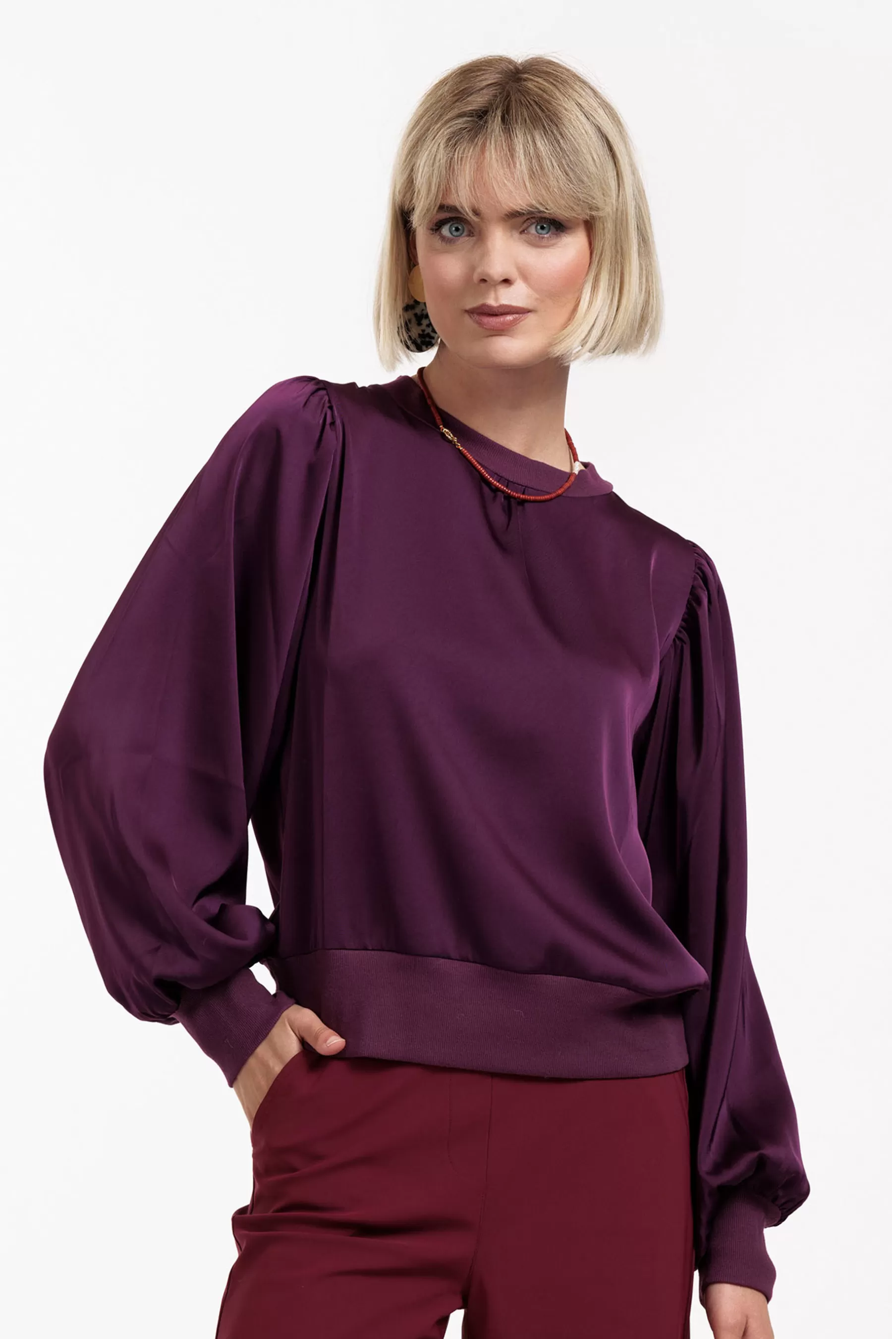 Studio Anneloes Shirts & Tops<Pippa top - blackberry