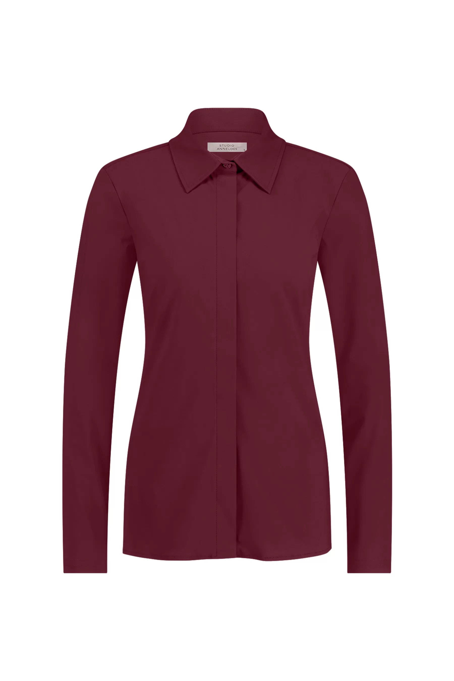 Studio Anneloes Blouses | Shirts & Tops<Poppy blind shirt - merlot