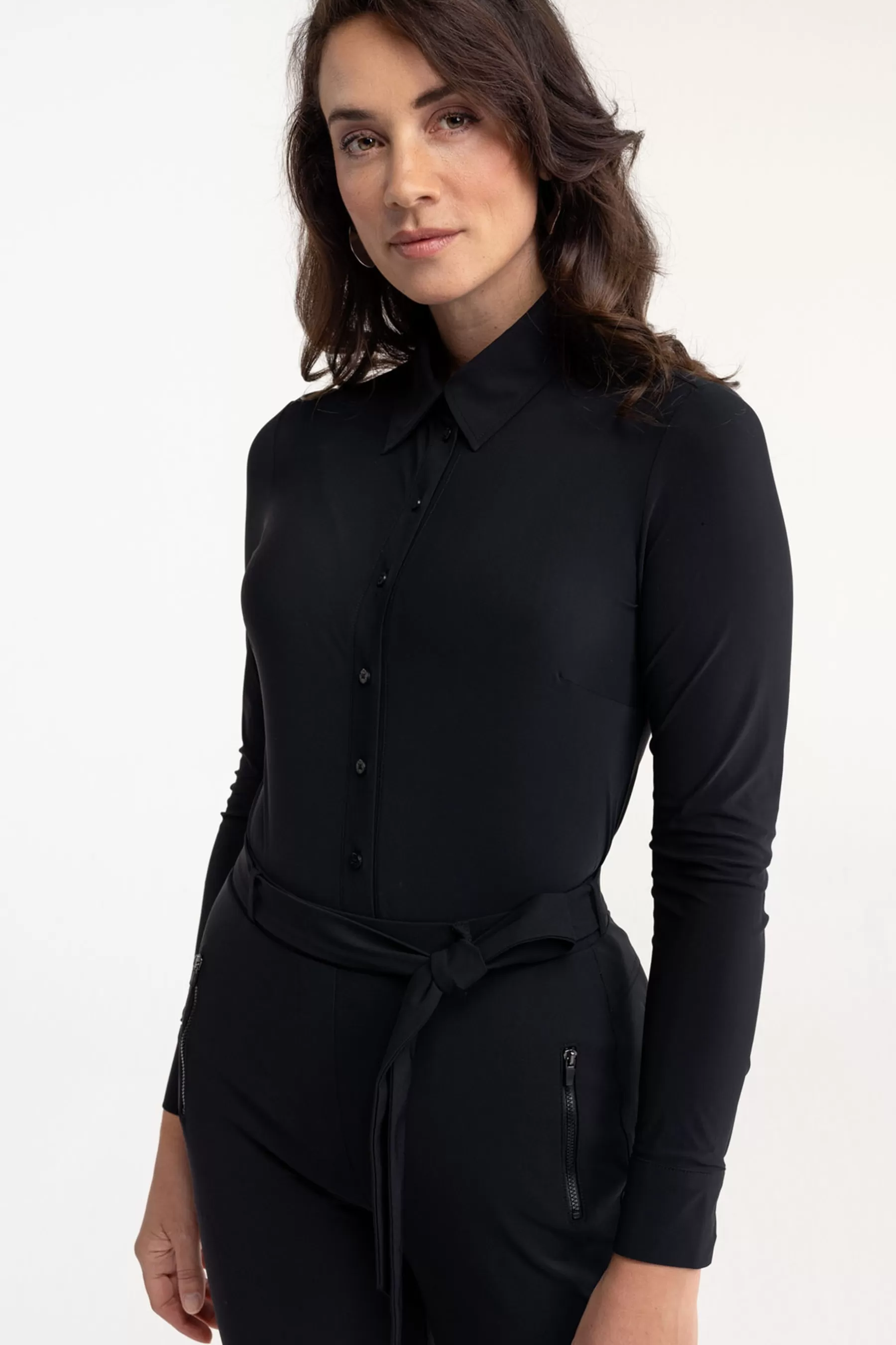 Studio Anneloes Blouses | Essentials<Poppy blouse - black