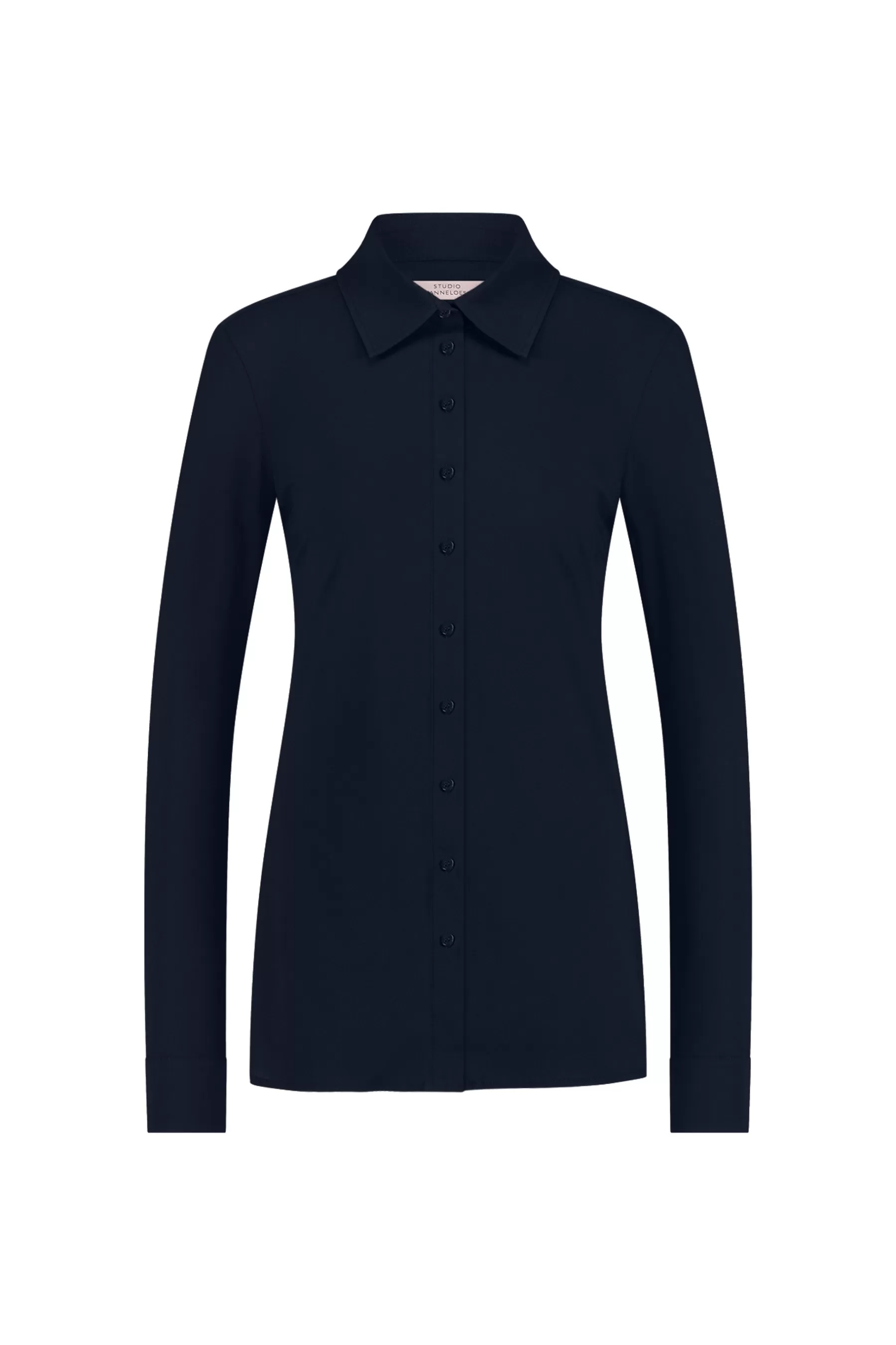 Studio Anneloes Blouses | Essentials<Poppy blouse - dark blue