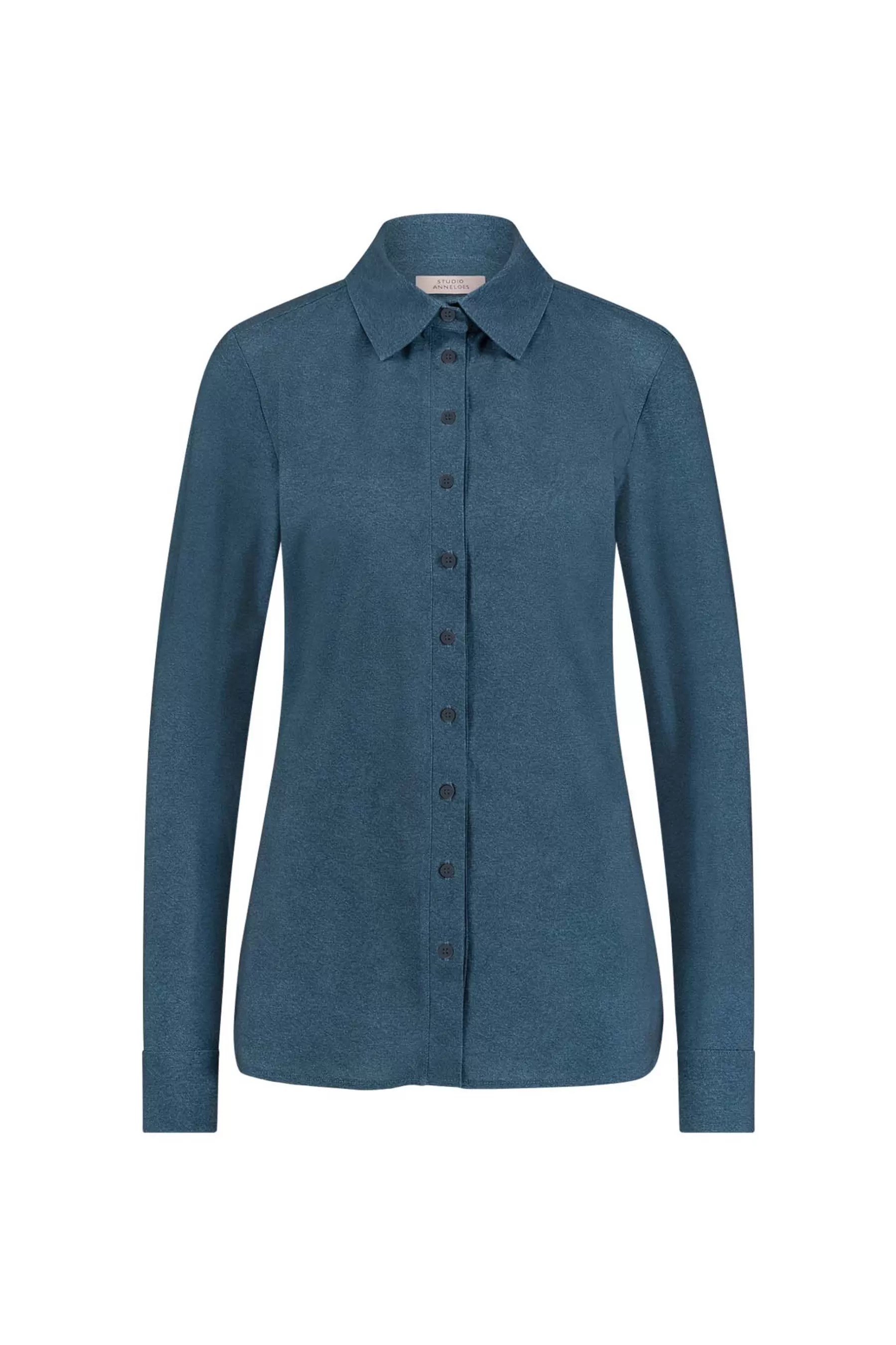 Studio Anneloes Blouses | Essentials<Poppy denim blouse - jeans