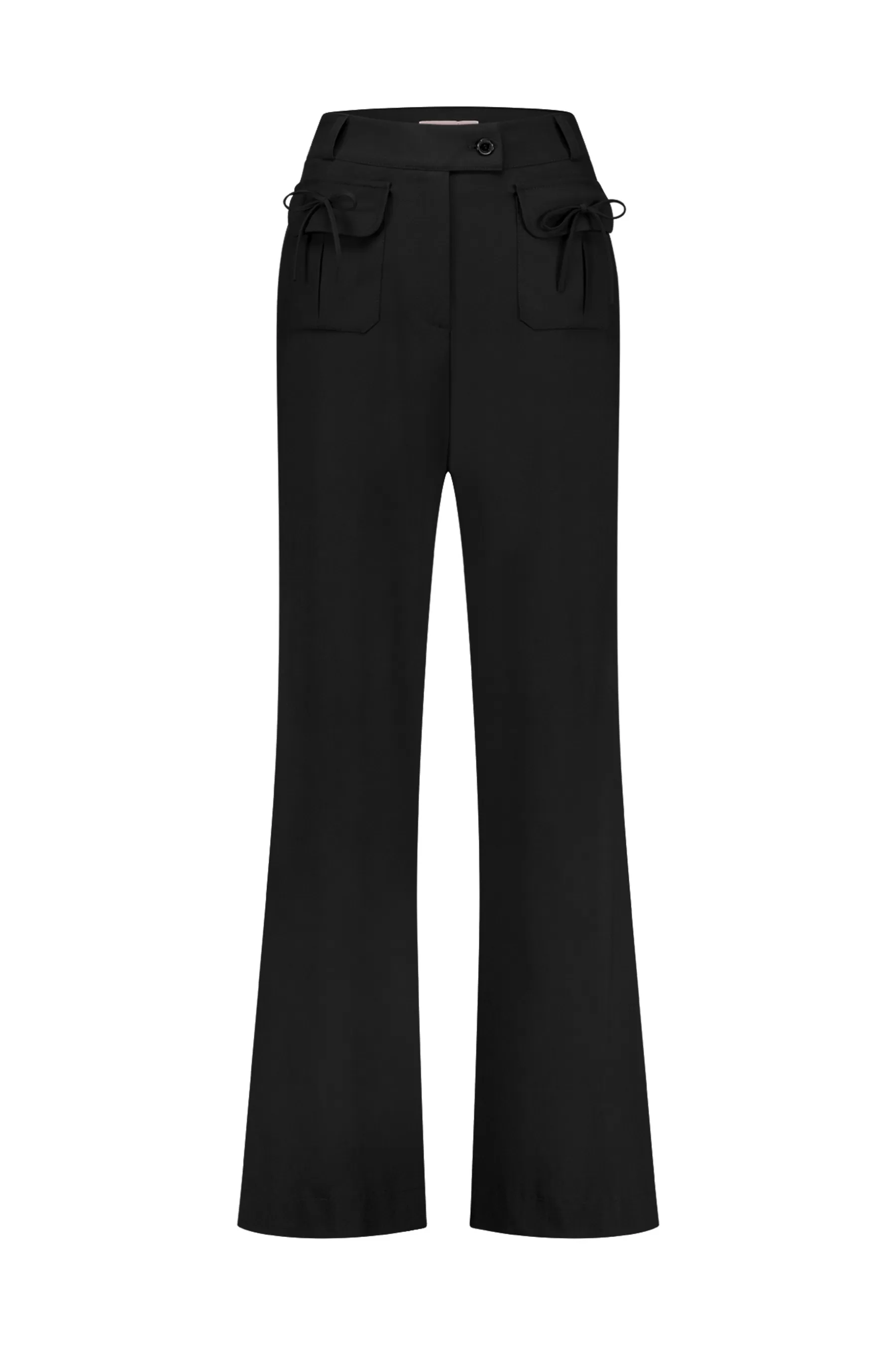 Studio Anneloes Broeken<Romi bow trousers - black