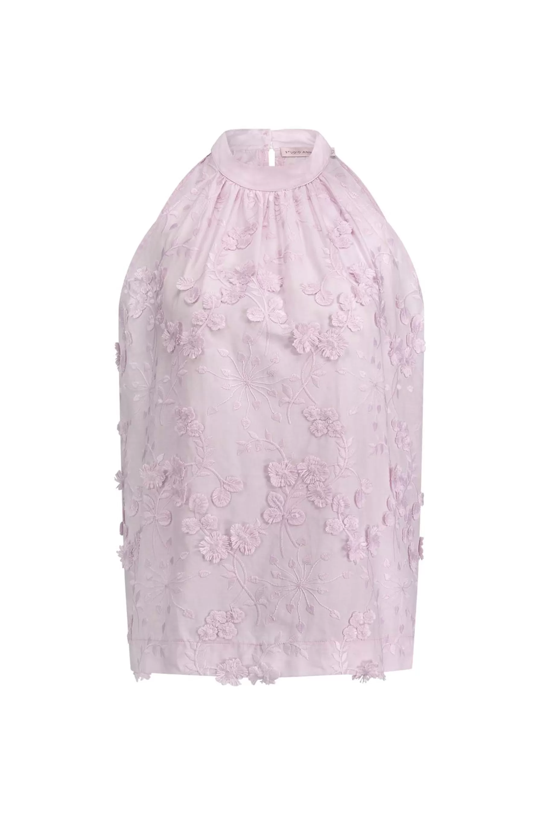 Studio Anneloes Shirts & Tops<Sara fringe embroidery top - lila