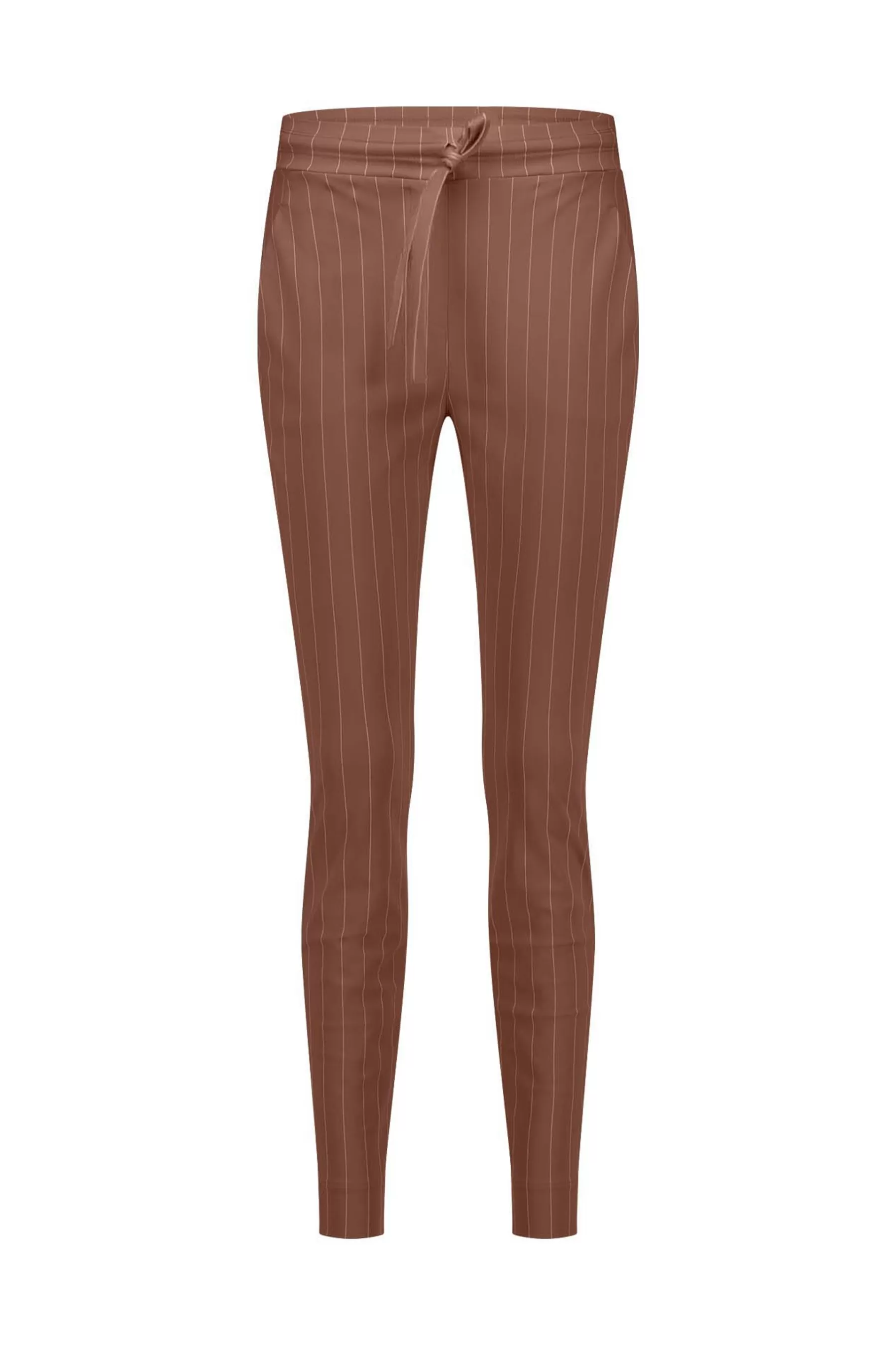 Studio Anneloes Broeken<Stairdown pinstripe trousers - chocolate/kit