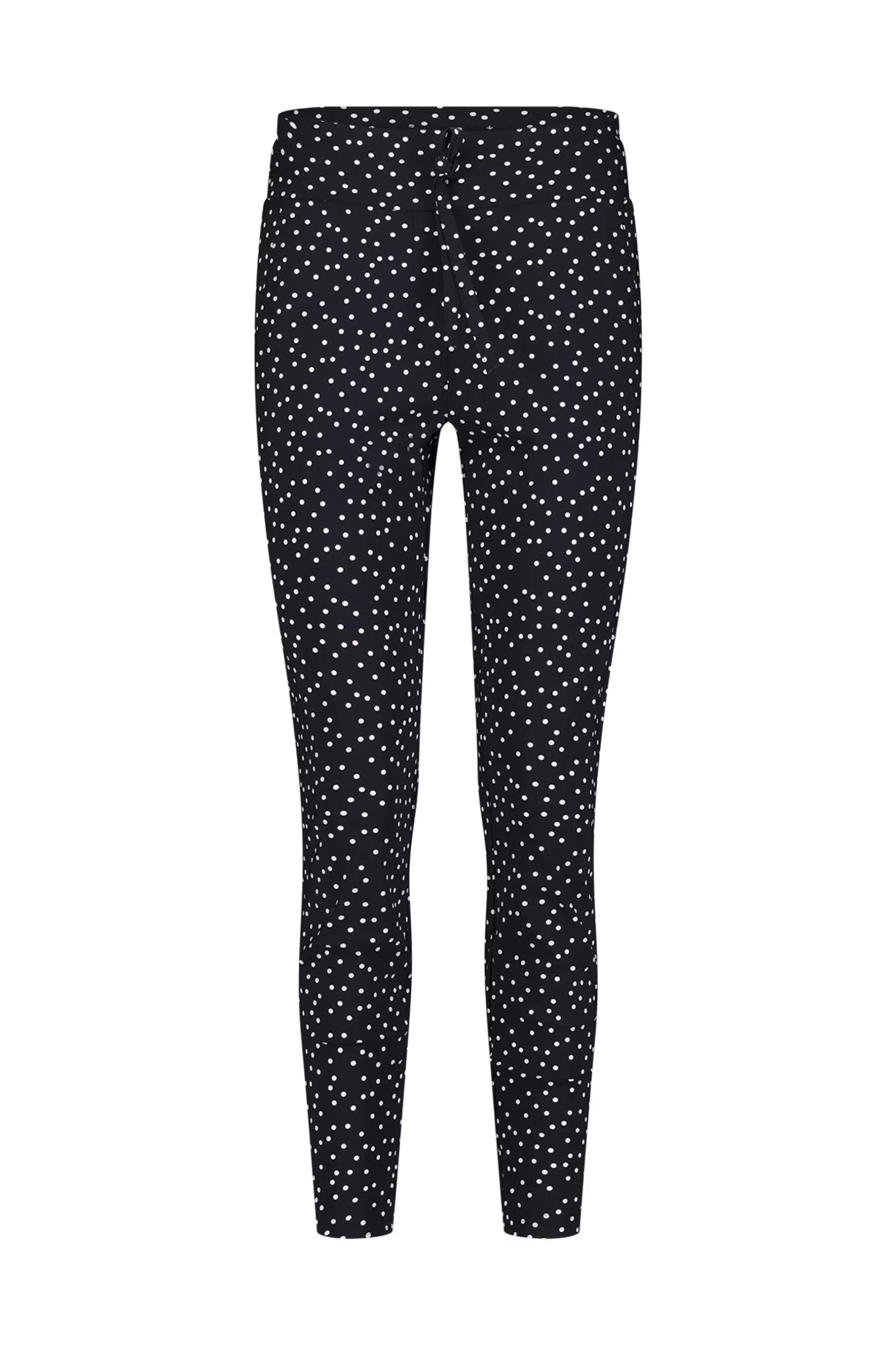 Studio Anneloes Broeken<Startup irr dots trousers - black/off white