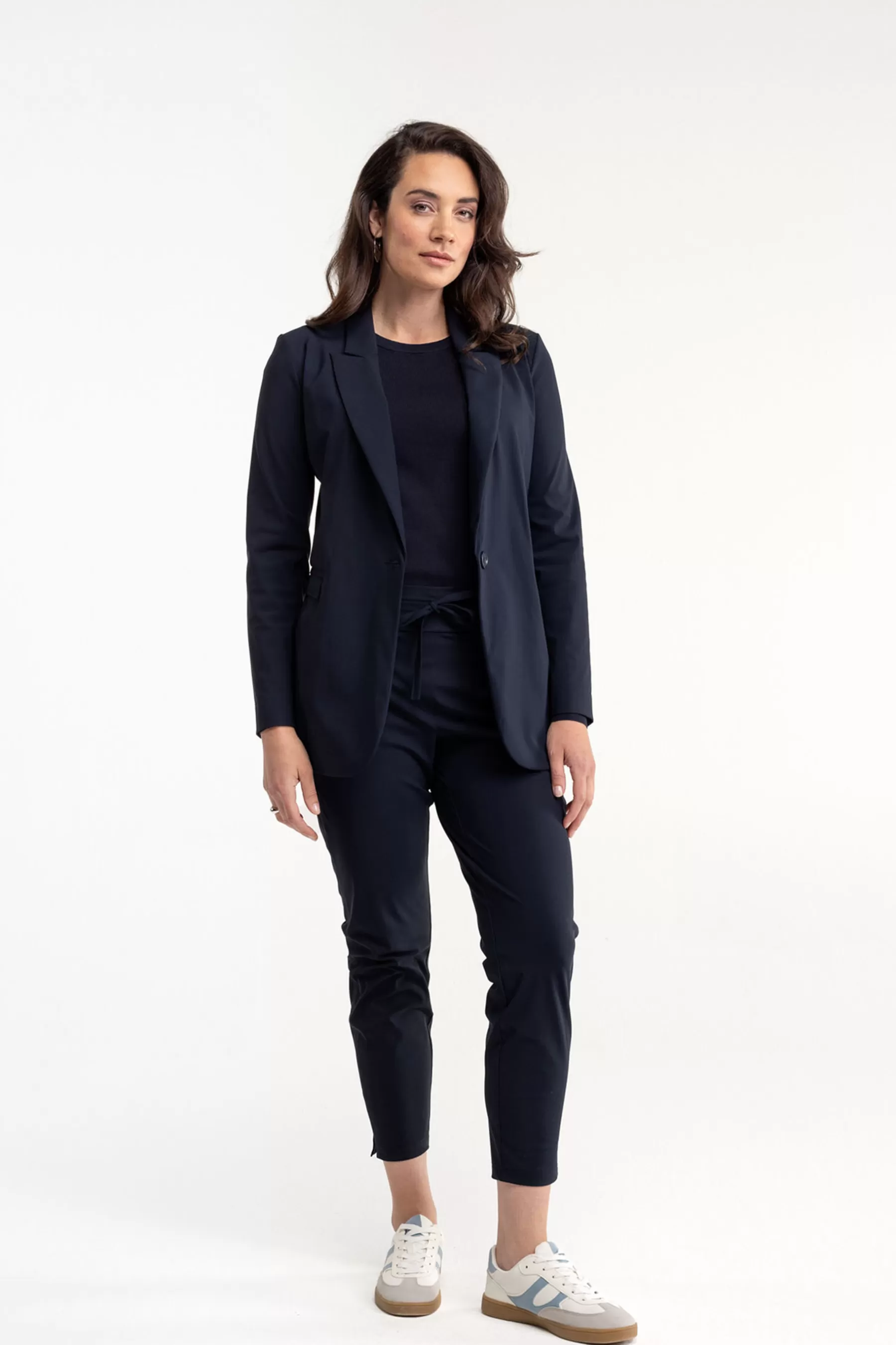 Studio Anneloes Broeken | Essentials<Startup trousers - dark blue