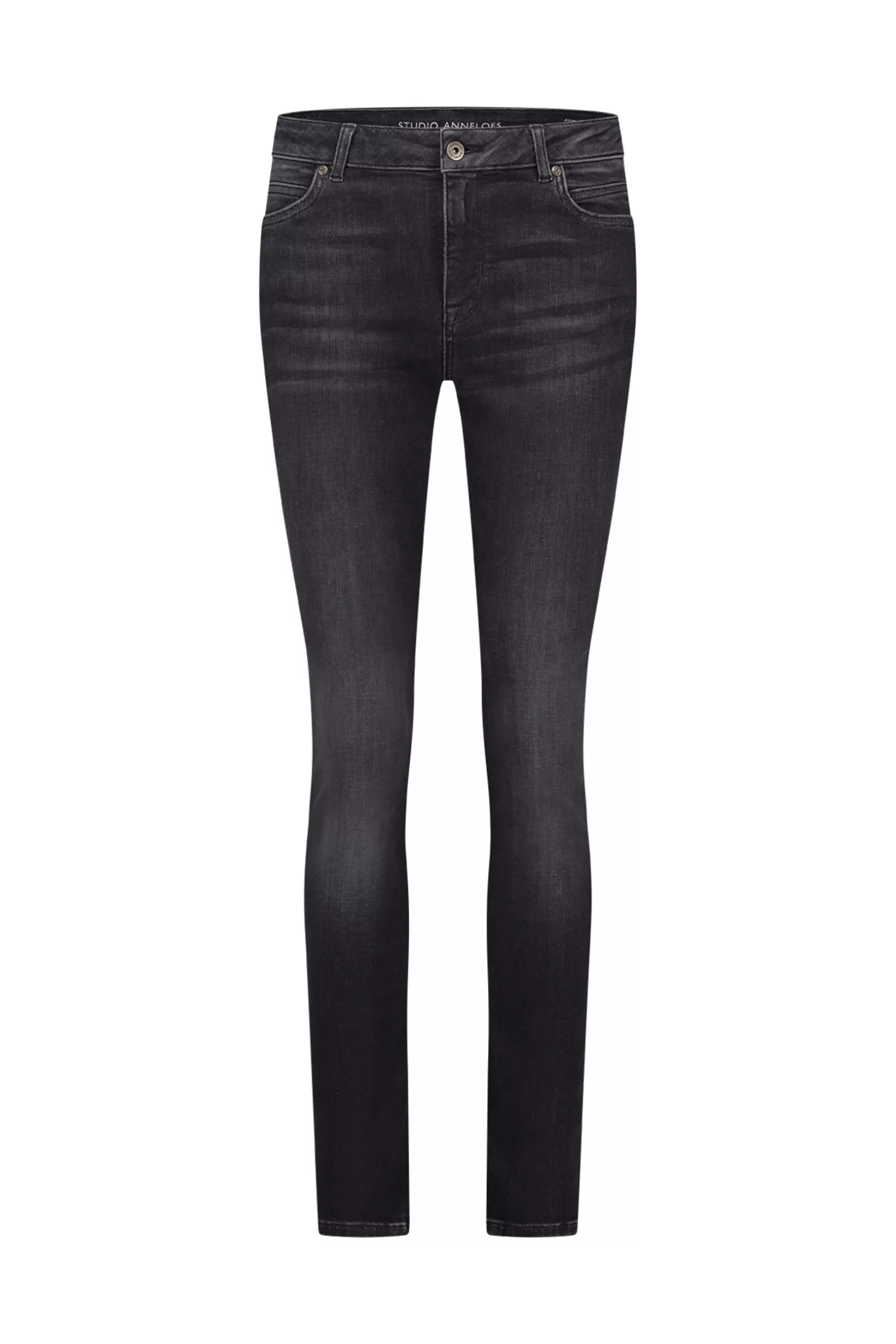 Studio Anneloes Broeken<Suki denim trousers - black