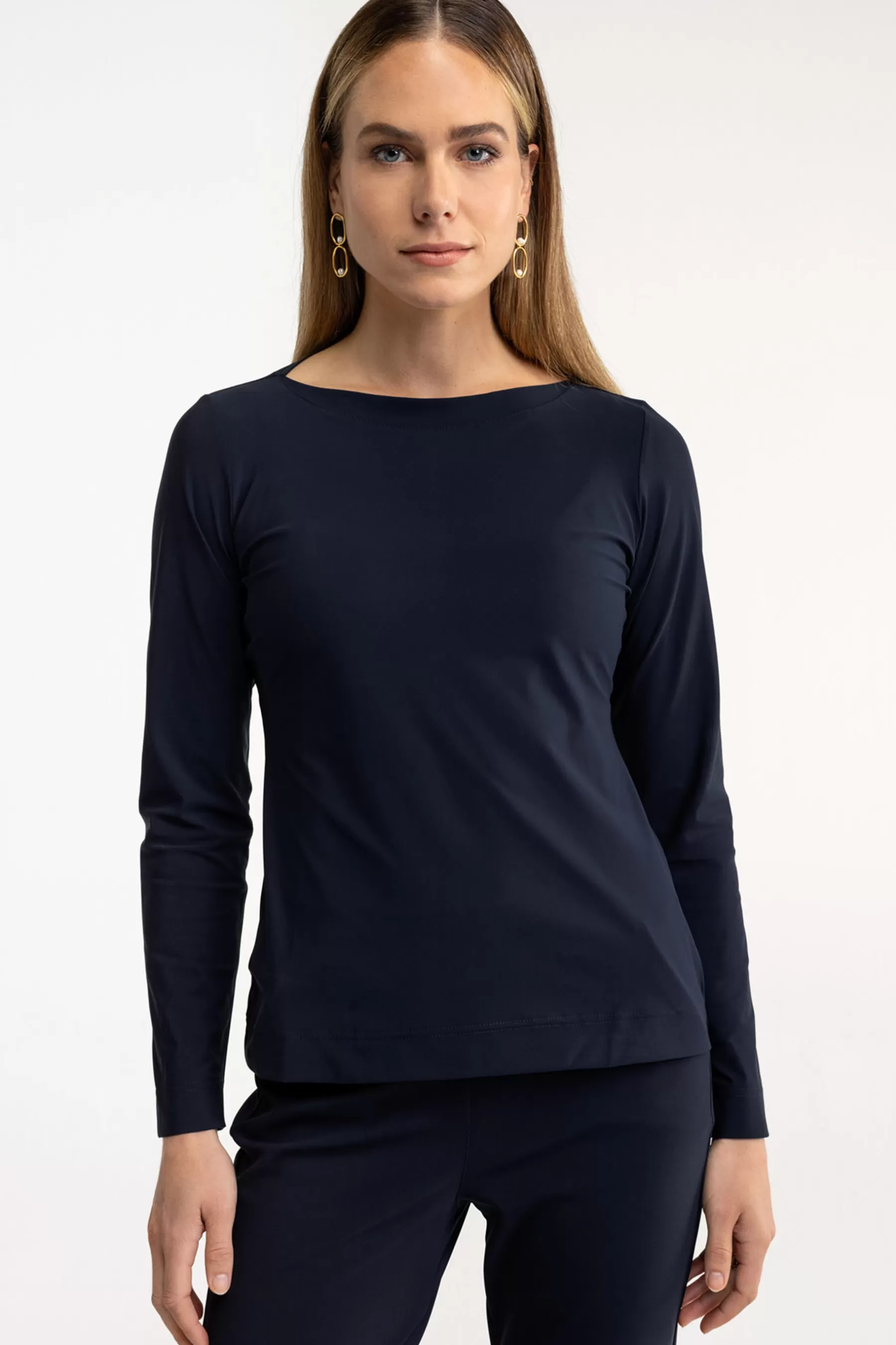 Studio Anneloes Shirts & Tops | Essentials<Sydney shirt - dark blue